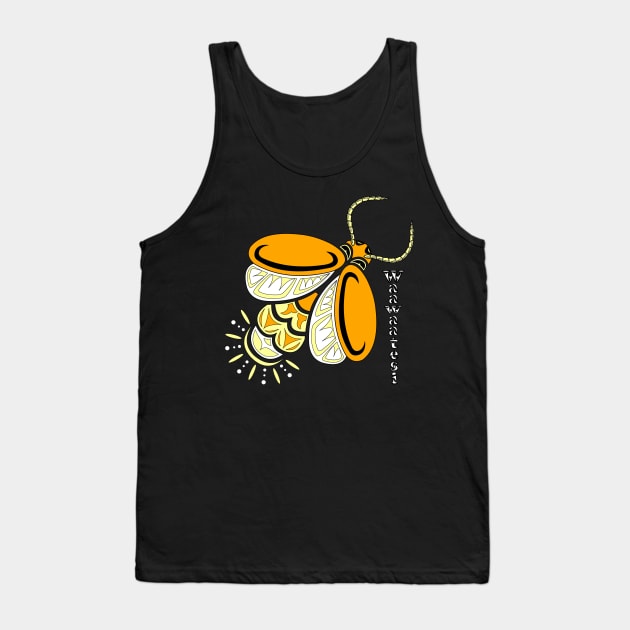 Firefly (Waawaatesi) Tank Top by KendraHowland.Art.Scroll